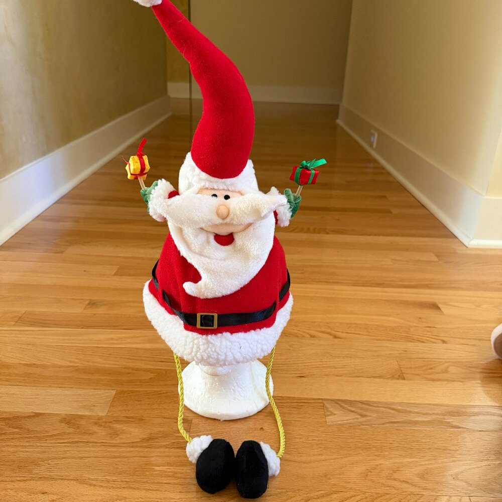 Gemmy Industries Santa Claus Funny Joke Party Hat